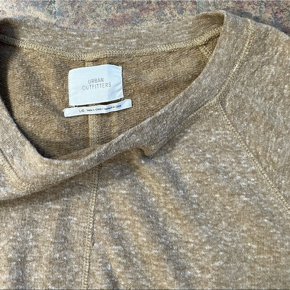 urban outfitters | size large peplum sweater top - Picture 5 of 5